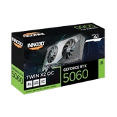 INNO3D GeForce RTX 5060 TWIN X2 OC 8GB GDDR7 128bit DLSS 4 Ekran Kartı N50602-08D7X-195070N thumbnail 1