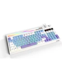 Claw's Spectrum K1 Fonksiyonel Çift LCD Ekran & Çift Rgb - Ses Kontrolcülü Membran 94 Tuşlu Spectrum Rgb Modlu Gaming Klavye - 2