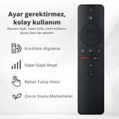 Polham Xiaomi Mi Box S 4K Android TV Uyumlu Bluetooth Kumanda, Netflix Tuşlu Mi Box S 4K Kumanda - 2