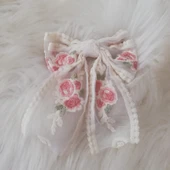 Çiçekli Saç Tokası thumbnail 1