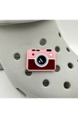 Crocs Terlik Süsü ve Aksesuarı , Çanta Süsü – Jibbitz 3D Kabartma Fotoğraf Makinası Görsel Figür Aksesuar - 1