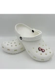 Crocs Terlik Süsü ve Aksesuarı , Çanta Süsü – Renkli Jibbitz Güneş Gözlüğü Görselli Figür Aksesuarı - 3