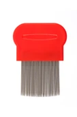 Metal Bit Tarağı 58 - Kırmızı - 2