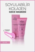 Collagen Peel off Night Mask  Soyulabilir Kolajen Gece Maskesi Niasinamid  E Vitamini Içerikli thumbnail 4