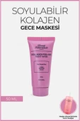 Collagen Peel off Night Mask  Soyulabilir Kolajen Gece Maskesi Niasinamid  E Vitamini Içerikli thumbnail 1