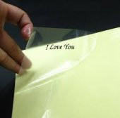 200X100 PVC PP ŞEFFAF EMNİYET ETİKETİ 150 Lİ SARIM 200X100 thumbnail 10