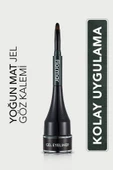 Özel Fırça Başlıklı Yoğun Pigmentli Mat Jel Eyeliner (YEŞİL) - Gel Eyeliner - 004 - 8690604591909 thumbnail 1