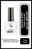 Top Coat Quick Dry Kurutucu Oje 10 ml thumbnail 1