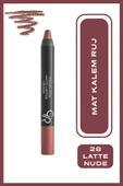 Matte Lipstick Crayon 28 Mat Ruj 3,5 g - 1