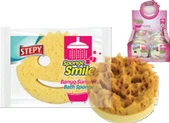 Stepy Smile Banyo Süngeri Antibakteriyel x 2 Paket thumbnail 3
