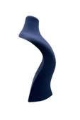 Süet Kumaş Lidya Lacivert Renk 34/20 cm Kolye Gerdanlık Zincir Takı Sergileme Mankeni - 3