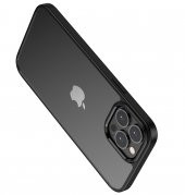 KNY Apple İphone 13 Pro Max Kılıf Renkli Silikon Kenarlı Hom Kapak Turkuaz - 2