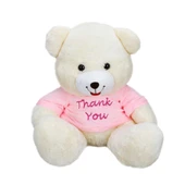 Nessiworld T-Shirtlü Oturan Peluş Ayı 60 cm thumbnail 1