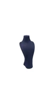 Adonis Model Sardunya Kumaş Lacivert Renk Boy 28cm Kolye Takı Sergileme Mankeni - 4