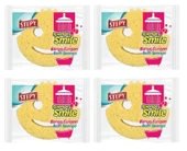 Stepy Smile Banyo Süngeri Antibakteriyel x 4 Paket thumbnail 1