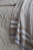 Çift Kişilik Aleph Linen Timeless Yatak Örtüsü Nevresim Prime Set - 4