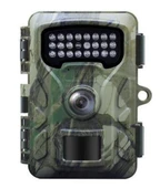 Powermaster RF06 20 MP 24 Led PIR Sensörlü 2.0” Renkli Lcd Ekran 128GB SD Kart Destekli Mini Fotokapan Kamuflaj Kamera - 1