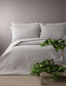 Çift Kişilik Bourbon Vizon Yatak Örtüsü Seti - 1