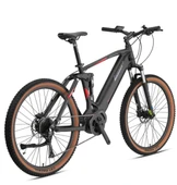 29J LOOP GRAVITY 10V ELEKTRİKLİ DAĞ BİSİKLETİ - MAT SİYAH KIRMIZI - 47 KADRO - 3