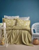 Tek Kişilik Freely Olive Bambu Pike Takımı - 1