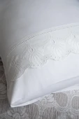 Çift Kişilik Madrid Gri Yatak Örtülü Nevresimli Set - 3