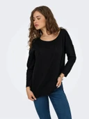 Only 15367602 Uzun Kol Kadin Body - Siyah - 5