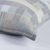 Çift Kişilik Piazza İndigo Timeless Yatak Örtüsü Nevresim Prime Set - 7