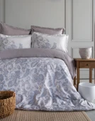 Çift Kişilik Berta Yeşil Elegance Saten Nevresim Takımı thumbnail 1