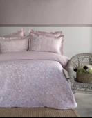 King Size Franny Rose Elegance Saten Nevresim Takımı - 1