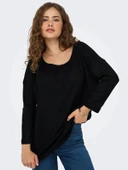 Only 15367602 Uzun Kol Kadin Body - Siyah - 1