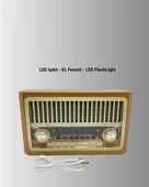 Kablosuz Bluetooth Hoparlör ve FM Radyo thumbnail 5