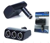 Ayt Olesson 1520 12-24V 3Lü 120W Araç Oto Tır Çakmak Çoklayıcı Çakmaklık Çoğaltıcı thumbnail 1