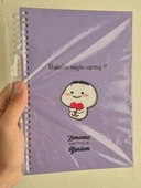 Zamansız Haftalık Stickerlı, Resimli, Renkli Spiralli Sert Kapak Ajanda 17x24 CM thumbnail 2