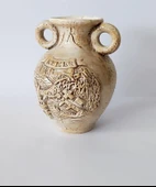 Vazo Çini Otantik Ev Dekorasyonu Ofis Çiçeklik Masa Süsü - 4