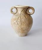 Vazo Çini Otantik Ev Dekorasyonu Ofis Çiçeklik Masa Süsü - 3