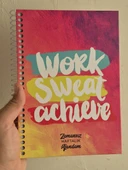 Zamansız Haftalık Stickerlı, Resimli, Renkli Spiralli Sert Kapak Ajanda 17x24 CM thumbnail 1