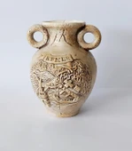 Vazo Çini Otantik Ev Dekorasyonu Ofis Çiçeklik Masa Süsü - 1