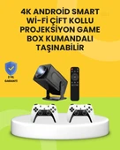 HCS350pro Android 11 İşletim Sistemli Mini Projektör thumbnail 1