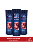 Clear Men Kepeğe Karşı Etkili Şampuan Hızlı Stil 2si 1 Arada 350 ml x 3 - 1