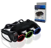 Ayt Olesson 1633 12-24V 3Lü Usbli 120W 80Cm Kablolu Dijital Ekranlı Araç Oto Tır Çakmak Çoklayıcı Çakmaklık Çoğaltıcı - 1