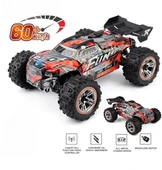 60 Km Hız Yapan Elektrikli Araba Uzaktan Kumandalı Led Işıklı 4X4 Off-road Arazi Aracı thumbnail 5