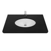 Creavit TP205 Tezgah Altı Oval Lavabo 40X52 cm Beyaz - 1
