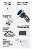 Orgiinal ANC Gürültü Engelleyici Ekranlı Kablosuz Kulaklık 32 Saat  Uzun Pil Ömrü - 3