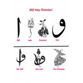 elif ney Elif Serisi Kız(si) Sağ El Üstte - Anahtarlık Hediyeli - 5