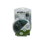FOR-X X-1122G-5 METRE-YÜKSEK KALİTE-PROFESYONEL-%100 BAKIR RCA ANFİ KABLOSU - 2