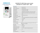 İnomax 5.5 kW 7.5 HP Trifaze Solar Pompa Sürücü İnverteri thumbnail 2