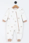 Koala Desenli Astarlı Uzun Kollu Pamuklu Kışlık Çocuk Erkek Bebek Uyku Tulumu 2.5 Tog 2 3 4 5 6 Yaş - 5