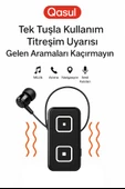 Makaralı Tekli Yaka Tipi Bluetooth 5.0 Kulaklık  Dahili Mikrofon 10 Gün Konuşma Süresi - 2