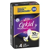 Orkid Ultra Platinum Gece Extra Ped 20'Li - 1