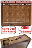 Parabox Kumbara Isteğiniz Doğrultusunda Üzerine Isim Yazılır, Talebinize Göre Kilitli Veya Kilitsiz - 1